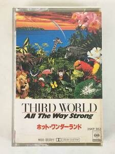 ★☆D402 THIRD WORLD サード・ワールド All The Way Strong ホット・ワンダーランド カセットテープ☆★