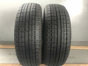 A413 中古タイヤ　175/65R14☆冬タイヤ2本☆イボ付きバリ山