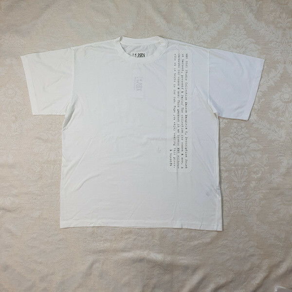 【新品・未使用】MM6 Maison Margiela ロゴクロップドTシャツ　white　 Sサイズ　S62GD0085S23588