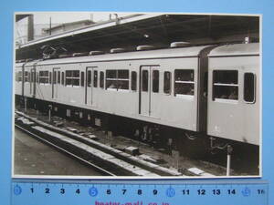 (A35) 写真 古写真 電車 鉄道 鉄道写真 客車 モハ100-41 昭和48年1月6日 東京駅