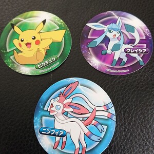 ポケモンヌードル シール ステッカー ピカチュウ グレイシア ニンフィア ポケモン コレクション