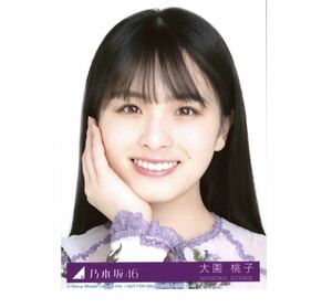 【乃木坂46】生写真 公式 1枚 生写真 大園桃子　ヨリ　ごめんねFingers crossed 特典 27th CD封入特典 制服　限定品 (ABCD