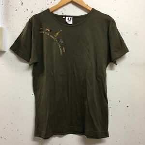 BALLY 半袖Tシャツ M カーキー コットン