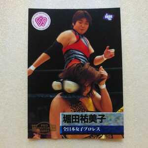 ベースボールマガジン社ＢＢＭ１９９５プロレスカード№１３５堀田祐美子（全日本女子プロレス）