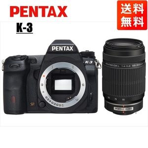  Pentax PENTAX K-3 55-300mm телеобъектив комплект черный цифровой однообъективный зеркальный камера б/у 