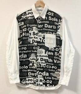 美品 コムデギャルソン × STAR WARS シャツ サイズS スターウォーズ COMME des GARCONS SHIRT