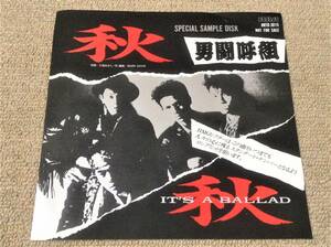 男闘呼組 '89年 白ラべEP「秋」SPECIAL DISK