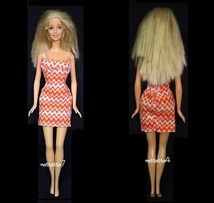 ☆Barbie☆バービー☆ノースリーブワンピース付き☆人形☆ドール 1_画像1