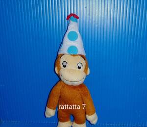 ☆Curious George☆キュリアスジョージ☆おさるのジョージ☆マスコット☆ぬいぐるみ☆ひも付き☆サルひとまねこざる