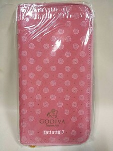 ☆非売品☆海外ノベルティー☆GODIVA☆ゴディバ☆通帳☆パスポート☆母子手帳☆カード入れ☆マルチケース☆チョコレート