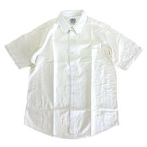 THE BAGGY バギー　オックスフォード ホワイト　Mサイズ　ボタンダウン 半袖 シャツ OXBD OXFORD S/S BD SHIRTS_画像1