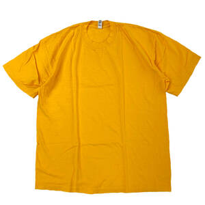 LOS ANGELES APPAREL　ロサンゼルスアパレル　6.5oz 半袖Tシャツ ゴールド（イエロー）　Lサイズ　　Garment Dye MADE IN USA