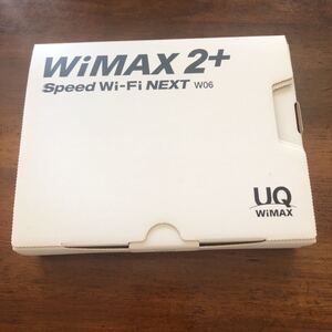 UQ版 Speed Wi-Fi NEXT W06 HWD37 ホワイト×シルバー