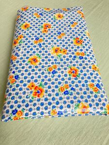 綿麻 ラミネート加工 カットクロス 小花柄 50cm SALE