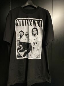 希少　ニルヴァーナ　Tシャツ　サイズXL ブラック　カートコバーン　バンドTシャツ USA製　NIRVANA 