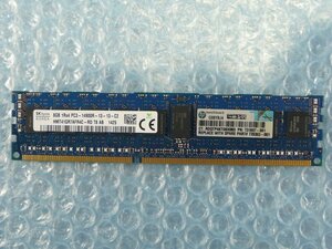 1KAQ // 8GB DDR3-1866 PC3-14900R Registered RDIMM 1Rx4 HMT41GR7AFR4C-RD 731657-081 735303-001 // HP ProLiant DL360p Gen8 取外