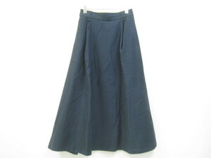 BAYFLOW ベイフロー コットン ロングスカート ネイビー 紺 サイズ3 M