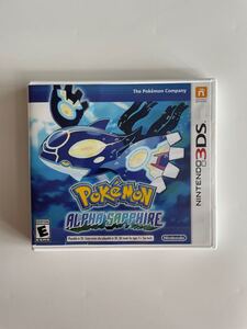 北米版 ポケットモンスター アルファサファイア