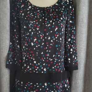 未使用品レベル Proportion 蝶々が可愛いワンピース