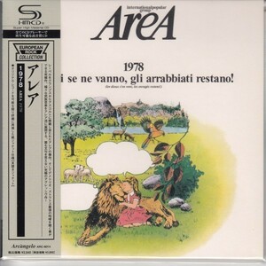 紙ジャケ AREA / 1978（国内盤SHM-CD）