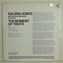 Salena Jones / The Moment Of Truth☆UK盤オリジナルLP_画像2