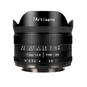 七工匠 7Artisans 7.5mm F2.8 FISH-EYE II ED (フジフイルムＸマウント) (ブラック) 魚眼レンズ フィッシュアイ