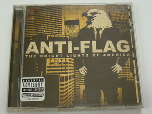 CD/Anti-Flag/The Bright Lights of America/USA盤/2008年盤/88697-25142-2/ 試聴検査済み