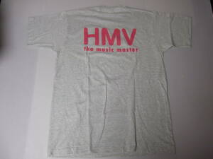 HMV Tシャツ M Fruit of the Loom ピンク 未使用　デッドストック　the music master