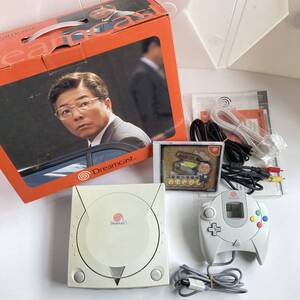ドリームキャスト本体 湯川専務 モデル 箱セット / Dreamcast Console HKT-3000 Yukawa Limited Edition Sega DC Boxed Game Japan JP