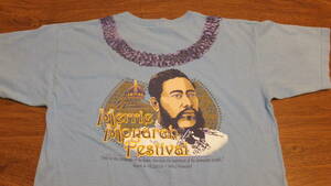 【HAWAII】メリーモナークフェスティバル Merrie Monarch Festival フラダンスハワイ Youth TシャツサイズL(大人S程度）コットン第47回