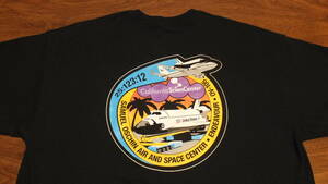 [California Science Center] California science center Los Angeles Space Shuttle Ende bar T-shirt size XL OV-105