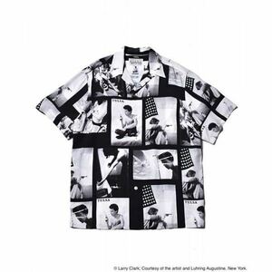 【Lサイズ/未使用/正規品】wackomaria Larry Clark TULSA / S/S HAWAIIAN SHIRT (TYPE-2) ワコマリア wacko maria キムタク着用