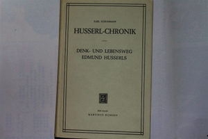 Husserl-Chronik フッサール