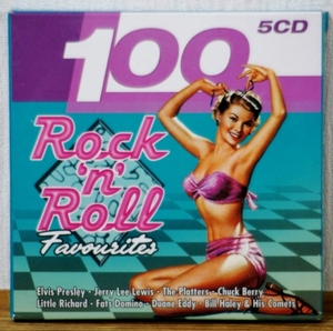 100 ロックンロールFAVORITES★5CD ロカビリー オールディーズ