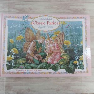 パズル[妖精絵本ジグソーブック Shirley Barber’s Classic Fairies Jigsaw Book] 96ピース4場面 外国語絵本 英語絵本 大型本
