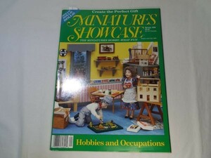 手工芸[MINIATURES SHOWCASE : Spring 1990] 北米のミニチュア・ドールハウス専門誌 1990年春号