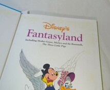 絵本[ディズニー Disney’s Fantasyland] 3話収録 ミッキーマウス マザーグース ３びきのこぶた ディズニー絵本_画像9