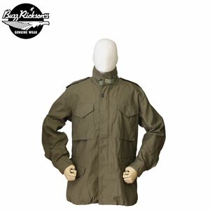 BUZZ RICKSON’S BR11702 OLIVE DRAB/SIZE XL “M-65 COAT, MAN’S FIELD,”