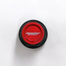 MONSTER SPORT ヘプタゴンホイールナットType-2 スペーシア MK32S MK42S MK53S M12×P1.25 16pcs 28mm 60°テーパー レッド 684516-0020R_画像6