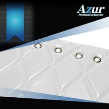 Azur アズール エナメルキルトダッシュボードマット スペースレンジャー 標準キャブ H.11/5～H.13/12 ホワイト AZD79WIA_画像2