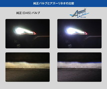 CATZ キャズ Azzuri Neo HIDバルブ ヘッドランプ(Hi/Lo) D2RS シエンタ NCP81G/NCP85G H25.9～H27.7 RS9_画像3