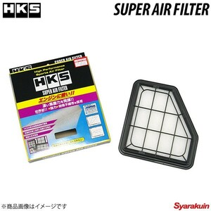 HKS/エッチ・ケー・エス スーパーエアフィルター ヴァンガード GSA33W/ACA33W 17801-31120 70017-AT121