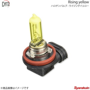 CATZ キャズ Rising yellow ハロゲンバルブ H11 ストリーム RN1/RN2/RN3/RN4 H12.9～H15.8 CB1101