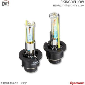 CATZ キャズ RISING YELLOW HIDバルブ ヘッドランプ(Hi) D2RS ネイキッド L750S/L760S H11.11～H14.1 RS1