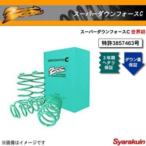 zoom/ズーム ダウンサス スーパーダウンフォースC S-TYPE J01HD JAGUAR/ジャガー