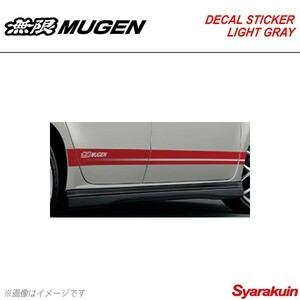 MUGEN 無限 デカールステッカー ミラノレッド N-ONE JG1/JG2