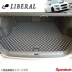 LIBERAL/リベラル トランクマット グレー×ブラック スバル/SUBARU インプレッサ GVB/GVF -