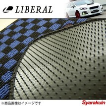 LIBERAL/リベラル フロアマット グレー×ブラック スバル/SUBARU インプレッサG4 GJ2/GJ3/GJ6/GJ7 5枚セット_画像3