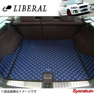 LIBERAL/ Liberal cargo mat blue × black Subaru /SUBARU Legacy Touring Wagon BP5/BP9/BPE -