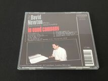 レア廃盤　オリジナル盤　デヴィッド・ニュートン　DAVID NEWTON　IN GOOD COMPANY　CANDID CCD79714_画像3